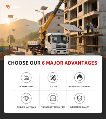 BAOWO SQS250G-5 truck mounted crane,10 ton truck crane,hydraulic truck mounted crane,heavy duty mobile crane,18.6m hydraulic outreach crane