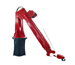 SQS125A-3 ，SQS125A-3 truck crane ，12.5 TM crane ，5 ton truck mounted crane ，Straight boom crane ，BAOWO truck crane