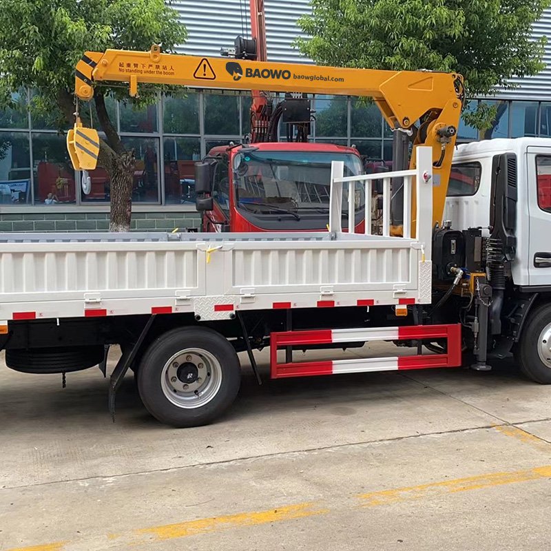 BAOWO SQS42A-3 Compact Straight Boom Truck Crane | 4.2 tm (2.1T) Loader Crane - Image 3