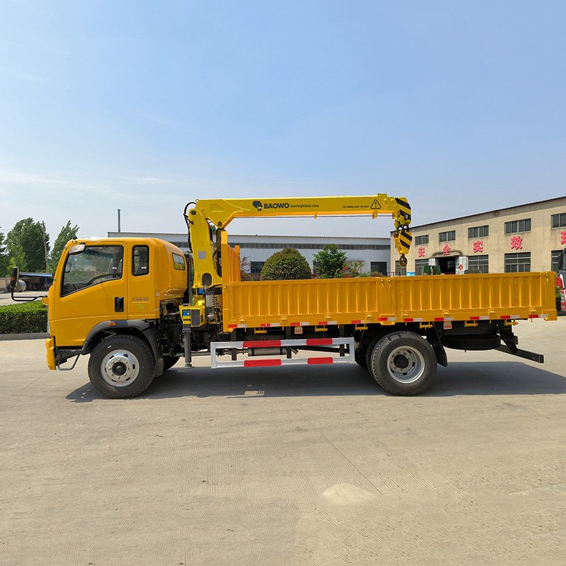Heavy-Duty SQS125A-3 Truck Mounted Crane | 12.5 TM Power, 5 Ton Lifting - Image 3