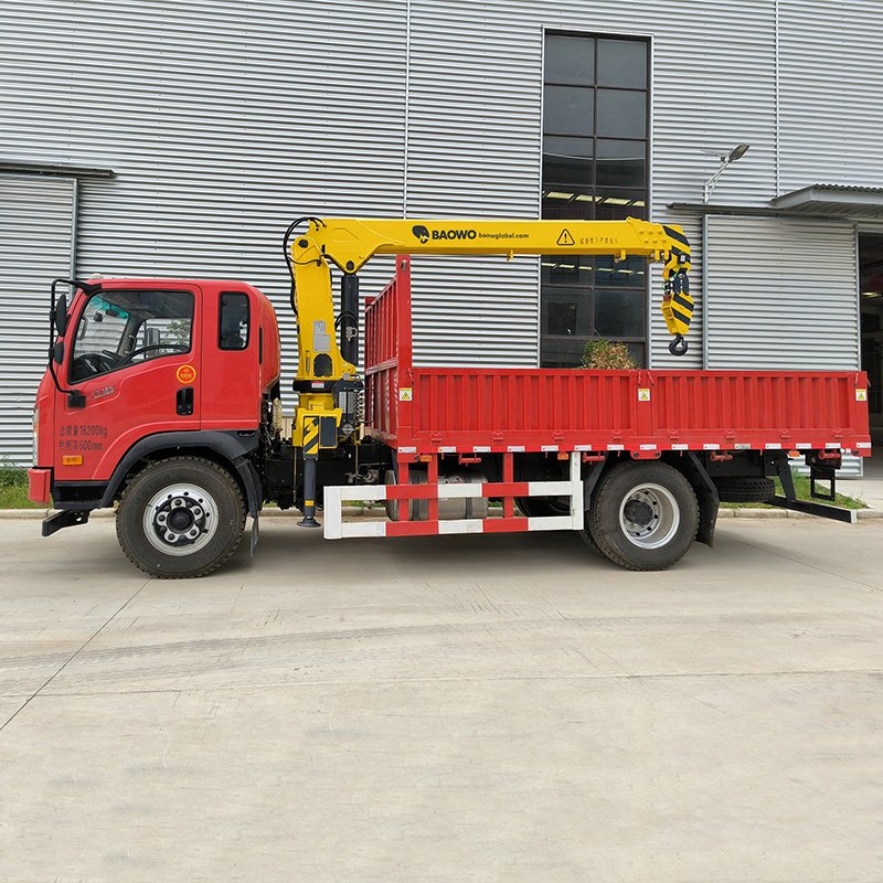 New SQS125A-4 Truck Mounted Crane | 12.5 TM Lifting Power & 5000 kg Capacity - Image 3