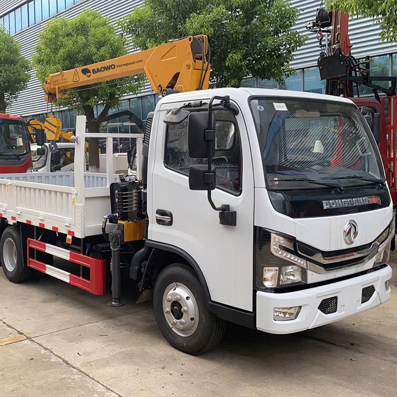 BAOWO SQS42A-3 Compact Straight Boom Truck Crane | 4.2 tm (2.1T) Loader Crane - Image 4