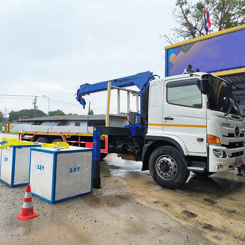 SQS80G-4, 4 ton truck crane, 8 TM crane, straight boom truck crane, hydraulic crane, BAOWO crane, long reach truck crane, 10.3 m outreach crane, heavy-duty lifting crane, truck mounted crane, industrial lifting crane, construction crane, material handling crane, full rotation crane, durable hydraulic truck crane