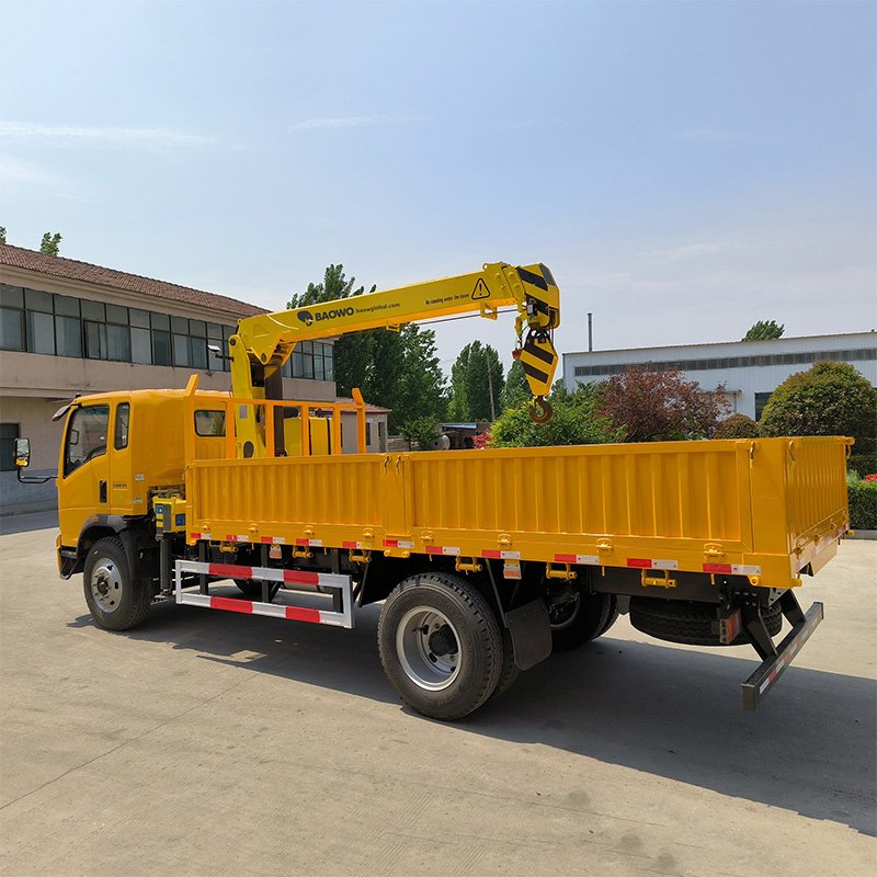 Heavy-Duty SQS125A-3 Truck Mounted Crane | 12.5 TM Power, 5 Ton Lifting - Image 5