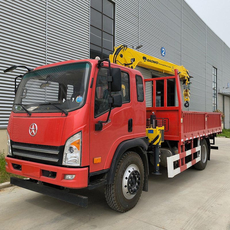 New SQS125A-4 Truck Mounted Crane | 12.5 TM Lifting Power & 5000 kg Capacity - Image 5