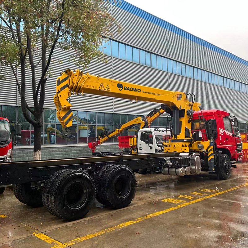 BAOWO SQS350G-5 truck mounted crane,14 ton truck crane,36 t·m lifting moment crane,19.6 m hydraulic outreach crane,Heavy duty mobile crane ,360 degree slewing truck crane,Industrial lifting equipment,High capacity truck mounted crane,SQS350G-5 crane specifications,Straight boom truck crane