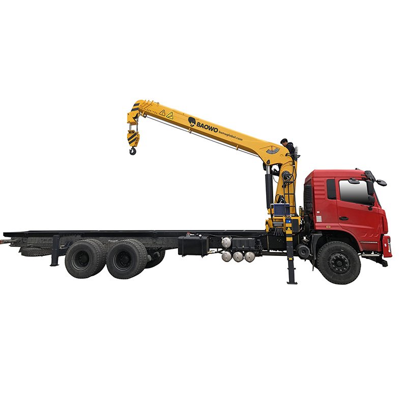 BAOWO SQS300G-4 truck mounted crane,12 ton truck crane,30 t·m lifting moment crane,17.5 m outreach straight boom crane,Heavy-duty truck-mounted crane,Hydraulic truck crane for construction,Industrial lifting crane,Full slewing mobile crane,BAOWO crane specifications,High pressure 28 MPa hydraulic crane