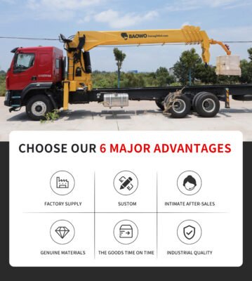 Aerial Work Platform Truck, Truck Mounted Man Lift, 19m Bucket Truck, Crane Truck with Man Basket, Hydraulic Aerial Lift, 4 Ton Crane Truck, Mobile Elevating Work Platform, Municipal Maintenance Vehicle, BAOWO AWP-20