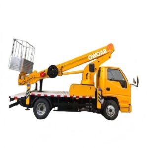 Aerial Work Platform Truck, 30m Bucket Truck, Lightweight MEWP, 4495kg Aerial Platform, Truck Mounted Man Lift, BAOWO AWP30, JAC Chassis AWP, JMC Aerial Work Vehicle, Municipal Maintenance Truck.