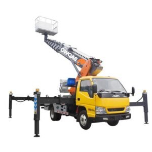 60m Aerial Work Platform，BAOWO AWP60，ISUZU Man Lift Truck，High Reach Aerial Platform，9 Section Telescopic Boom Lift，400kg Capacity Bucket Truck，Industrial Aerial Work Platform，Bao Steel 960 Boom，High Altitude Work Truck