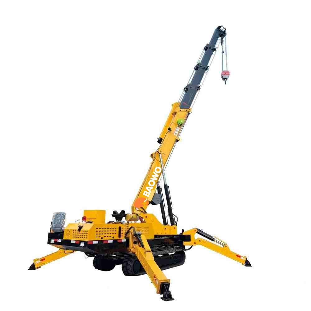 BAOWO BW-12T Spider Crane (HC12.0) | 12-Ton Heavy-Duty Mini Crawler Crane - Image 2