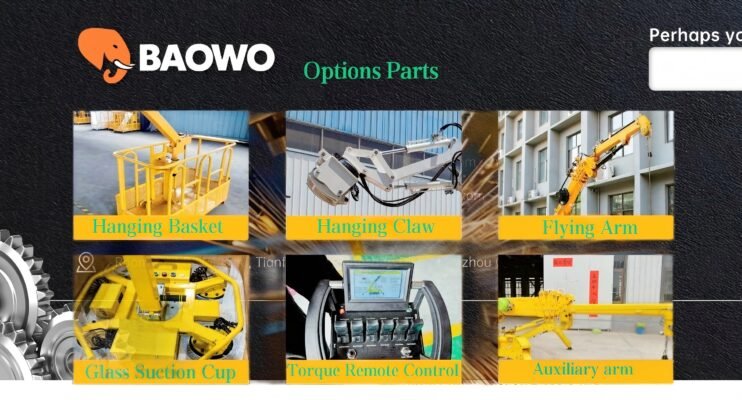 12 ton spider crane,22m mini crane,heavy duty mini crawler crane,industrial lifting spider crane,BAOWO BW-12T crane,BW-12T mini spider crane,6 section telescopic spider crane,curtain wall spider crane,compact heavy duty crane,narrow access lifting 12t