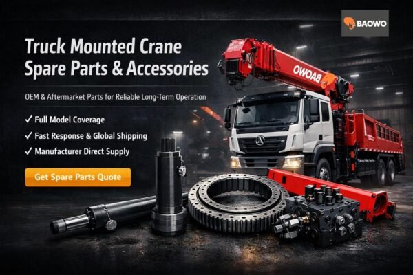 BAOWO Complete Crane Control System Solution | Control Center, Valves & Joysticks