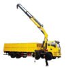 SQZ350A-4 Folding Boom Crane，35 t·m Hydraulic Crane，16 Ton Truck Mounted Crane，Heavy Duty Folding Crane，BaoWo SQZ350A-4，30 MPa High Pressure Crane，63 L/min Hydraulic Flow Crane，Industrial Lifting Equipment 16 ton