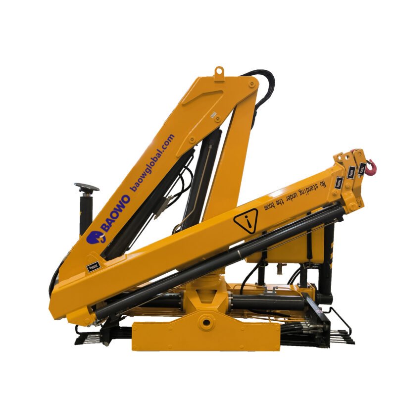 SQZ68A-2 folding boom crane, 3.2 ton hydraulic crane, 6.4 t·m lifting moment, high-pressure 28MPa crane