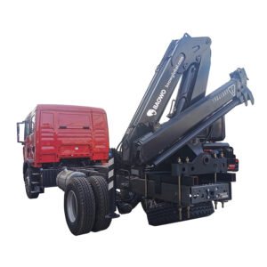 BAOWO Knuckle boom crane, SQZ84B-3, 4 ton hydraulic crane, 8.4 t·m lifting moment, heavy-duty truck crane, marine crane