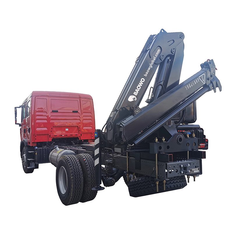 BAOWO Knuckle boom crane, SQZ84B-3, 4 ton hydraulic crane, 8.4 t·m lifting moment, heavy-duty truck crane, marine crane