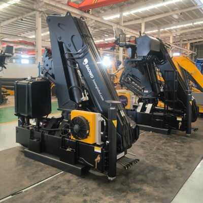 BaoWo hydraulic crane400° slewing crane

28MPa crane system

high flow 40L/min crane