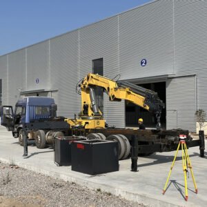 SQZ600A-6 folding boom crane，30 ton knuckle boom crane，60 t·m hydraulic crane，heavy-duty truck mounted crane，32MPa high-pressure crane，BaoWo SQZ600A-6，industrial folding boom crane，high-capacity knuckle boom