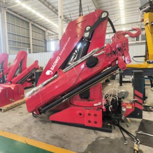 BAOWO 16–30 Ton Custom Truck Mounted Foldable Boom Cranes – Reliable Lifting Solutions