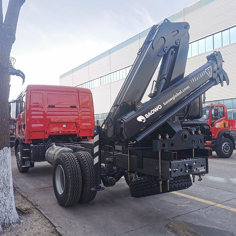 BaoWo SQZ84B-3 Folding Boom Crane | 4 Ton Capacity | 8.4 t·m Lifting Moment | 28MPa Hydraulic System - Image 5