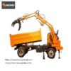 Log grapple crane，Truck mounted crane，Compact log crane，6.5 t·m crane，700 kg log grapple crane，Small truck mounted crane，Forestry log handling crane，BAOWO BW66.2 crane