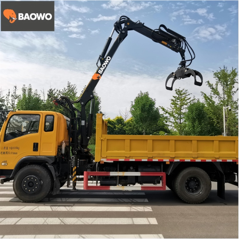 BAOWO BW66.2 Log Grapple Crane | 6.5 t·m Truck Mounted Crane 700kg - Image 2