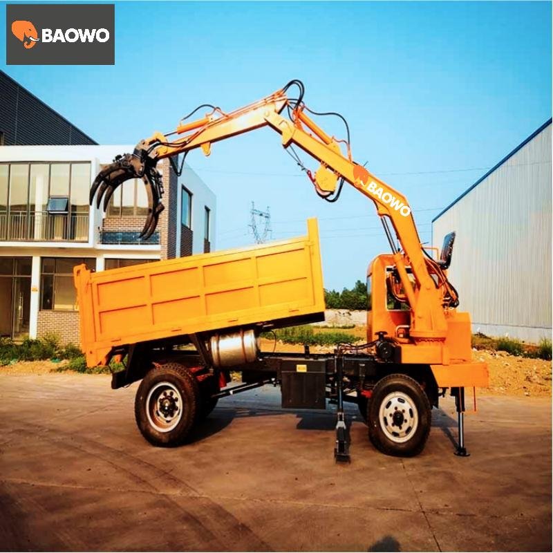 BAOWO BW66.2 Log Grapple Crane | 6.5 t·m Truck Mounted Crane 700kg - Image 4