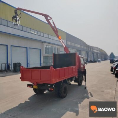 Small log grapple truck，Hydraulic log grabber，1 ton log grapple，Agricultural log grabber，360 degree log grapple crane，Small hydraulic crane truck，Forestry log handling equipment，BW018 log grapple truck，Compact log grabber for agriculture