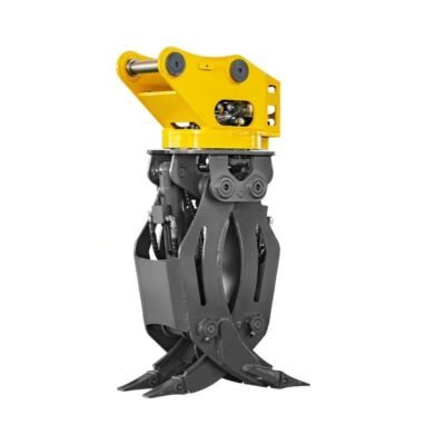 truck mounted log grapple crane, hydraulic log grapple crane, timber crane for truck, dump truck log loader, BAOWO crane, heavy duty log grapple, forestry machinery, truck mounted timber crane